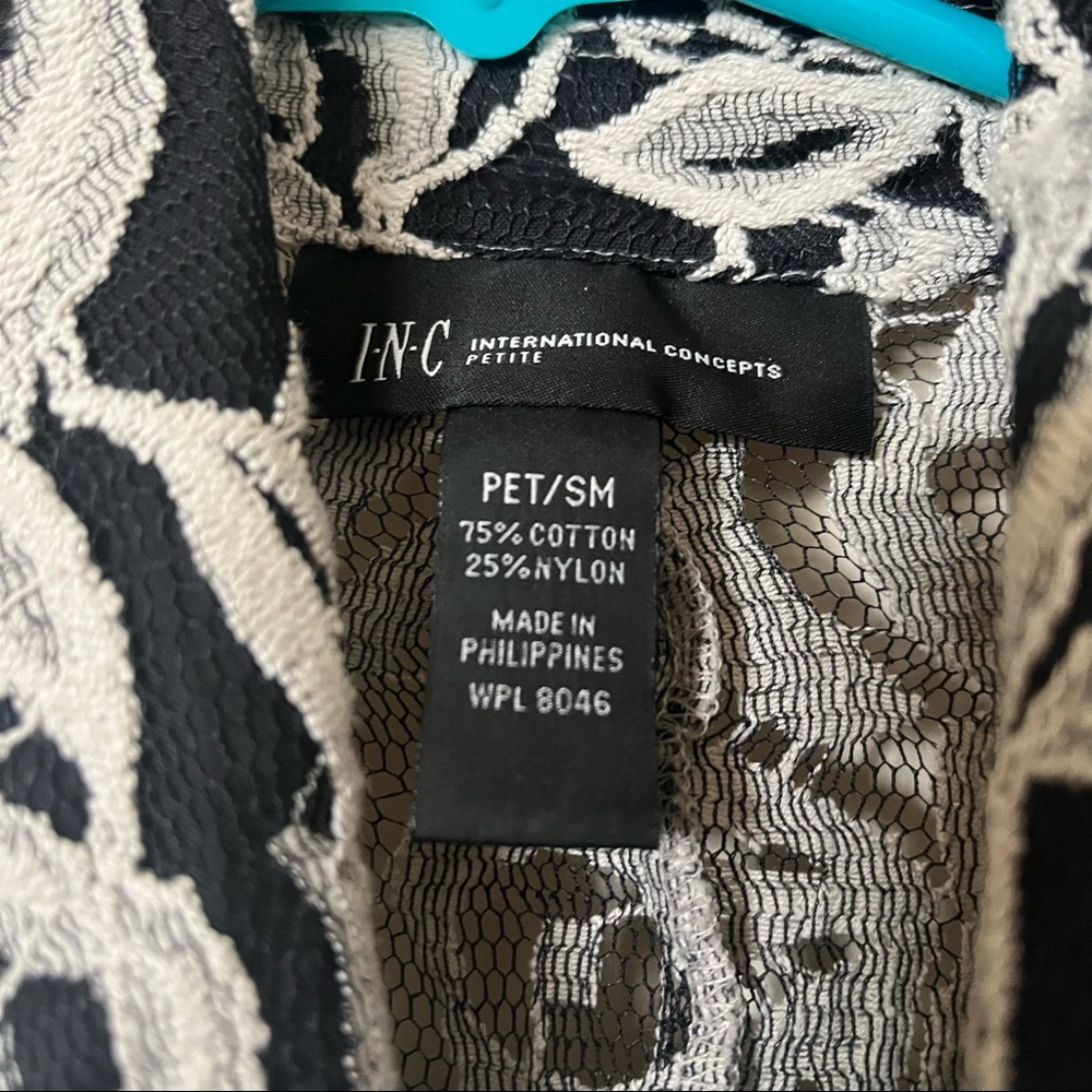 Inc Patterned Blazer Suit Jacket - image 2